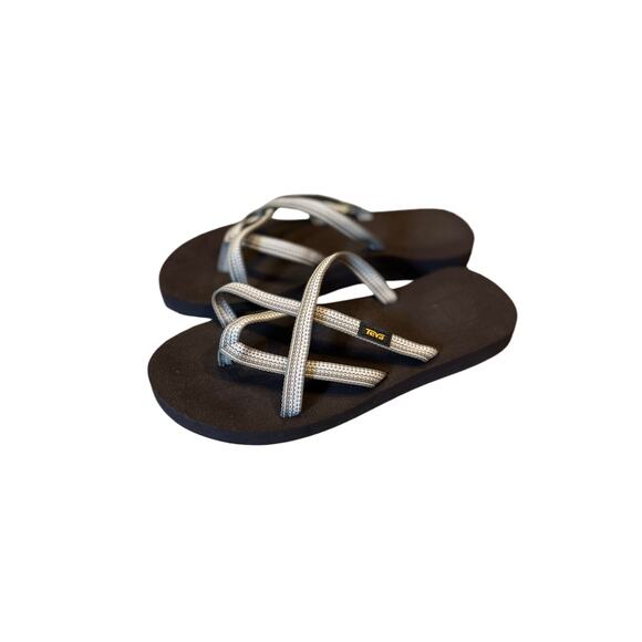 Teva olowaha flip flops women’s size 9 shoes sandals - Picture 1 of 13